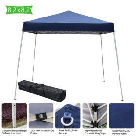 2.4 x 2.4m Portable Home Use Waterproof Folding Tent,Outdoor Pop Up Canopy Beach Camping Canopy  YJ (size: 2.4m)